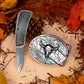 Longhorn Belt Buckle Knife